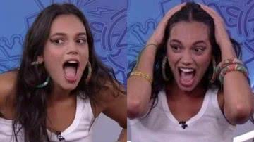 BBB24: Eliminada, Alane fica eufórica com declaração de cantor: "Beijo na boca" - Reprodução/Globo
