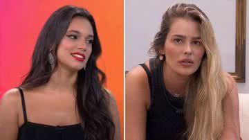 Alane reage a vídeo e alfineta Yasmin Brunet - Reprodução/TV Globo