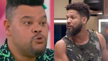 Ao vivo, Babu denuncia acusação criminosa contra Juninho: "Estaria morto" - Reprodução/TV Globo