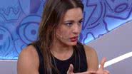 Eliminada, Beatriz é confrontada sobre personagem na casa e se entrega - Reprodução/TV Globo