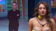 BBB 24: Beatriz toma bronca ao usar top com casca de laranja: "Guarda..." - Reprodução/TV Globo