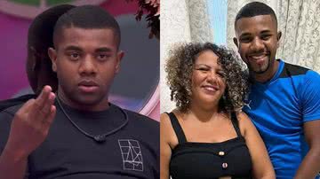 Davi revelou que sua mãe foi vítima de violência doméstica - Reprodução/Globo/Instagram