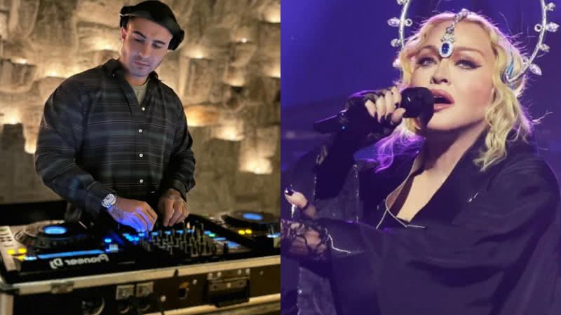 Donizete Esttevan e Madonna - Divulgação