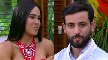 Ao vivo, Isabelle causa climão ao definir relação com Matteus: "Como é?" - Reprodução/TV Globo