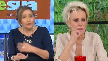 Sonia Abrão criticou Ana Maria Braga durante o A Tarde É Sua - Reprodução/RedeTV!/Globo