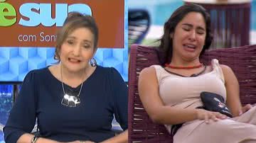 Sonia Abrão opinou sobre a reação de Isabelle após uma discussão com Davi no BBB 24 - Reprodução/RedeTV!/Globo