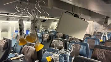 Turbulência severa obrigou piloto a fazer pouso de emergência - Foto: Reprodução/Instagram