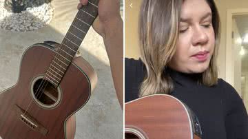 A família de Marília Mendonça faz rifa do violão da cantora para ajudar Rio Grande do Sul; veja - Reprodução/Instagram
