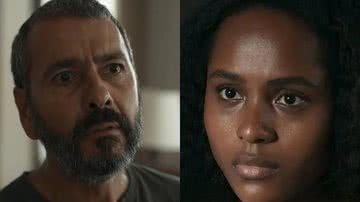 José Inocêncio (Marcos Palmeira) e Maria Santa (Duda Santos) de Renascer - Reprodução/Globo