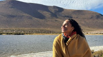 Savia David curte a beleza do Deserto do Atacama - Arquivo Pessoal