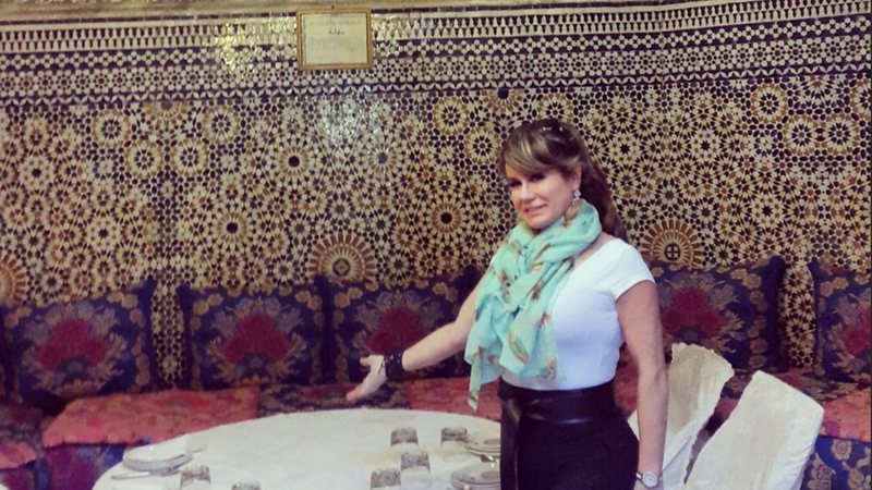 Suzy Camacho em foto no Palácio do Vizir - Foto: Reprodução/Instagram