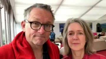 Michael Mosley ao lado da esposa, a médica Clare Baily - Foto: Reprodução/Instagram