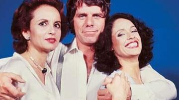 Sonia Braga, Reginaldo Faria, and Joana Fomm em Dancin' Days, em 1978 - Foto: Reprodução/Arquivo Globo