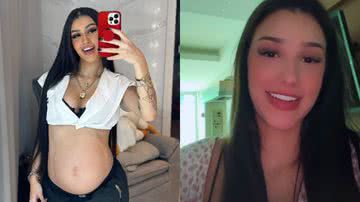 Bia Miranda na maternidade - Reprodução/ Instagram