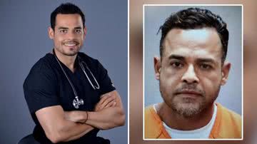 O brasileiro Adley da Silva é acusado de prática médica ilegal na Flórida - Reprodução/Globo/Instagram/WPTV