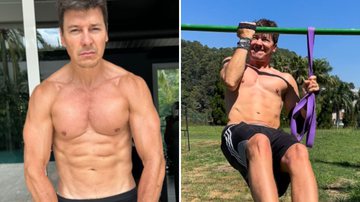 Descubra o segredo que fez Rodrigo Faro ficar com 12% de gordura aos 50 anos - Reprodução/Instagram