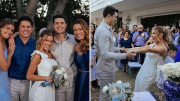 Elaine Mickely mostra detalhes do casamento do filho caçula, Luigi César, com a influenciadora Júlia Saraiva; veja - Reprodução/Instagram