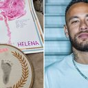 Nasce menina apontada como terceira filha de Neymar Jr. - Reprodução/Instagram