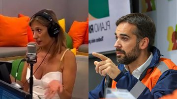 Luisa Mell falou sobre seu atrito com Eduardo Leite - Reprodução/Estação Band FM/Instagram