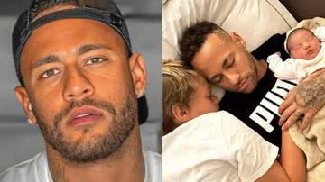 Neymar Jr. surge em momento íntimo com os filhos e encanta a web: "Bora" - Reprodução/Instagram