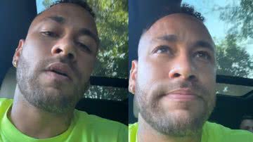 Neymar pede carro emprestado de Gabily e revela perrengue - Reprodução/Instagram