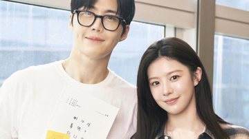 Kim Seon-ho e Cha Mu-hee são os protagonistas de Can This Love Be Translated? - Divulgação/Netflix