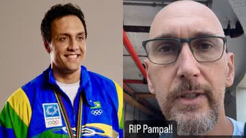 Nalbert postou mensagem sobre a morte de Pampa, um dos ídolos do vôlei brasileiro - Foto: Reprodução / Instagram