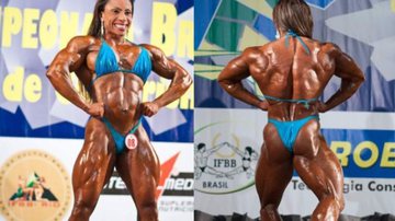 Roberta Toth, campeã de fisiculturismo brasileiro - Foto: Leo Castro