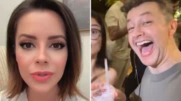 A cantora Sandy fica reage a loucuras do ex-marido Lucas Lima em São João da Thay; confira o que aconteceu - Reprodução/Instagram