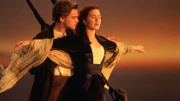 Kate Winslet e Leonardo DiCaprio em Titanic - Divulgação/20th Century Studios