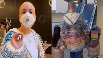 Fabiana Justus voltou a passear com as filhas em meio a seu tratamento contra um câncer - Reprodução/Instagram