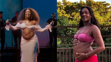 Iza desabafa sobre gravidez, fala sobre sentimentos e mudança do corpo - Reprodução/Instagram