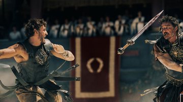 Paul Mescal e Pedro Pascal em Gladiador 2 - Divulgação/Paramount Pictures