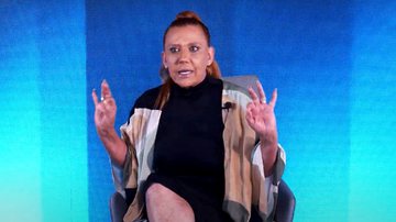 Rita Cadillac durante entrevista à Contigo! - Foto: Reprodução/Contigo!