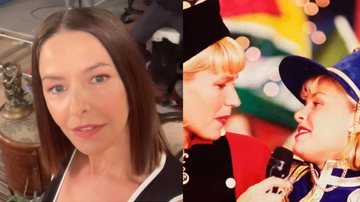Bianca Rinaldi revela que Xuxa a defendeu de assédio nos tempos de paquita: "Olhando" - Reprodução/Instagram e Reprodução/Globo