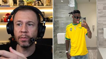 Vinicius Jr. responde críticas de Tiago Leifert sobre desempenho na Seleção - Reprodução/Instagram