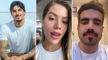 BBB24: Caio Castro e Medina são expostos flertando com ex-Puxadinho: "Crush" - Reprodução/Instagram