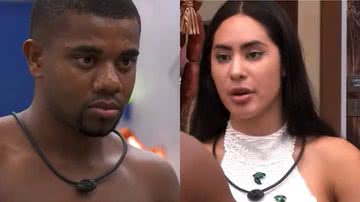 BBB24: Davi e Isabelle discutem em festa e cria desconfiança em brother - Reprodução/TV Globo