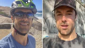 O ator Kayky Brito volta a pedalar após grave acidente em setembro de 2023: "Corpo falta obedecer" - Reprodução/Instagram