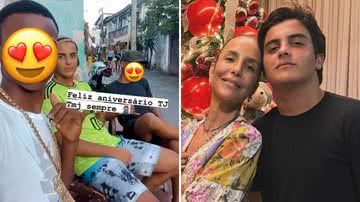 Saiba o motivo para filho de Ivete Sangalo, Marcelo Cady, de 14 anos, aparecer em comunidade em Salvador; confira - Reprodução/Instagram