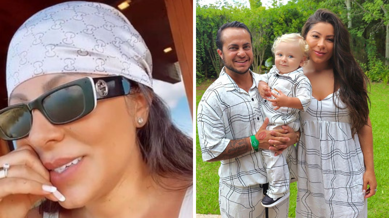 Momento fofura! Thammy e Andressa Miranda viajam pela primeira vez sem o filho: "Com a vovó Gretchen" - Reprodução/Instagram