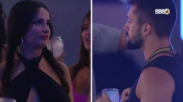 BBB21: Juliette e Arthur trocam provocações, brother perde a linha e ela dispara - Reprodução/TV Globo
