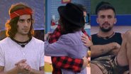 BBB21: Grandes adversários, Arthur e Fiuk selam a paz em abraço caloroso: "O maior ensinamento" - Reprodução/TV Globo