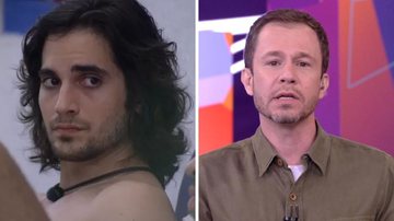 Reprodução/TV Globo - BBB21: Fiuk fica abatido após levar pisão de Tiago Leifert durante o programa ao vivo: "Sempre respeitei as regras"