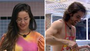 BBB21: Fiuk e Juliette conversam sobre terem dormido juntinhos: "Tava solto igual arroz" - Reprodução/TV Globo