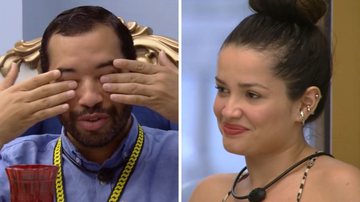 BBB21: Gilberto e Juliette deixam o jogo de lado e compartilham histórias de superação - Reprodução/TV Globo