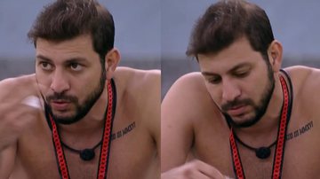 BBB21: Complô! Caio confirma voto em sister e pretende fazer a cabeça de Gilberto: “Vou falar com ele” - Reprodução/TV Globo