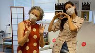 Camila Queiroz se emociona em reencontro nas gravações de 'Verdades Secretas 2': "Pessoa muito importante na minha vida" - Reprodução/Instagram