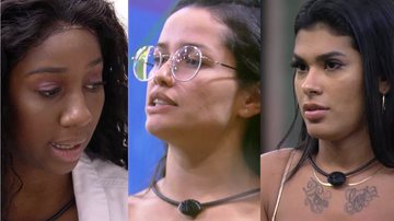 Camilla de Lucas aconselha Juliette a falar com Pocah e sister se recusa - Reprodução/Globo