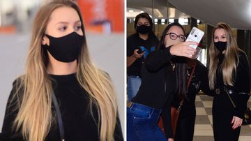 Após o BBB21, Carla Diaz causa alvoroço em aeroporto ao aparecer com look grifado e esbanjando simpatia - AgNews